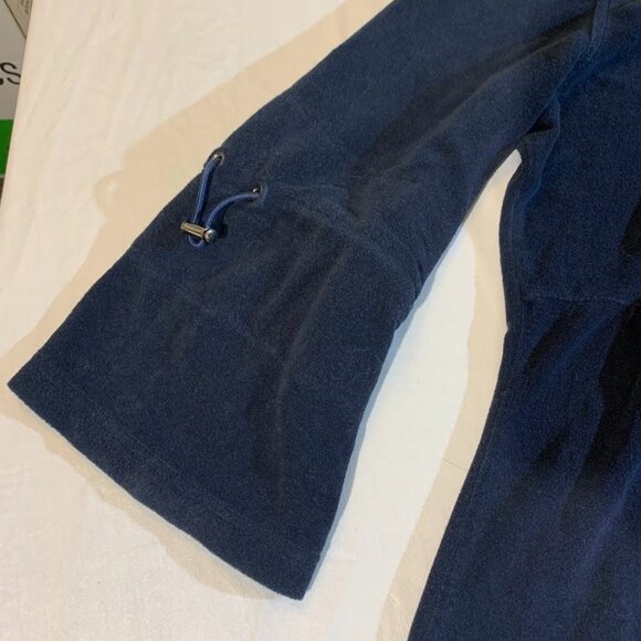 Burberry Navy Blue Hooded Sweatshirt - Picture 2 of 8